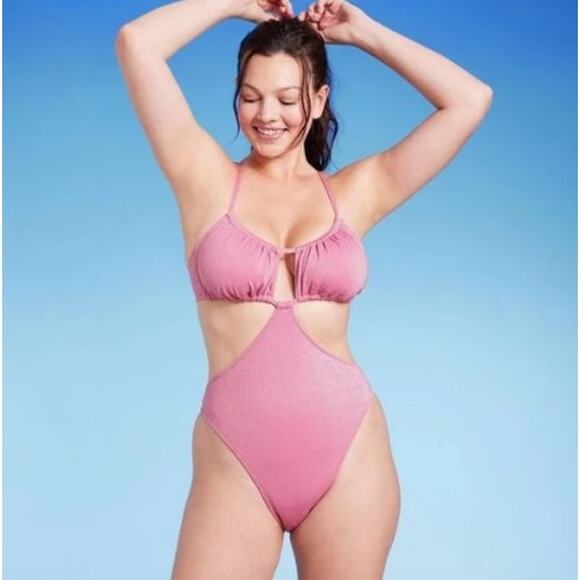 Wild Fable Size: XS Sexy Cut-Out Swimsuit  NWT - Picture 2 of 10